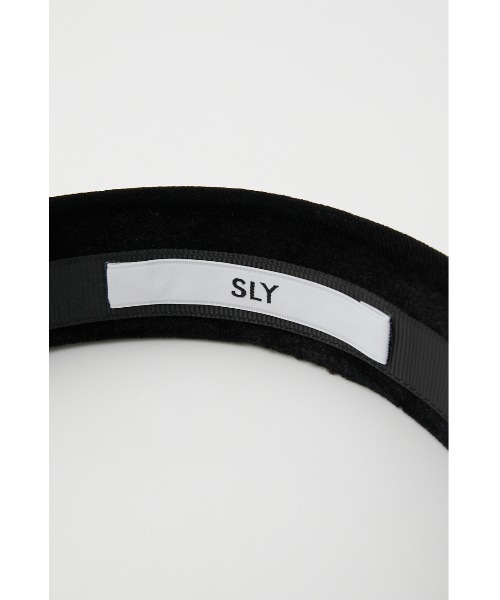SLY（スライ）の「AUTUMN HEADBAND ヘアバンド（ヘアバンド・レディース・ブラック/ブラウン/グリーン・FREE）」の13枚目の写真