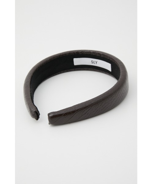 SLY（スライ）の「AUTUMN HEADBAND ヘアバンド（ヘアバンド・レディース・ブラック/ブラウン/グリーン・FREE）」の18枚目の写真