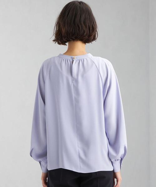 green label relaxing（グリーンレーベルリラクシング）の「スタンド タック ブラウス（シャツ/ブラウス・レディース・ライトブルー/ネイビー/オフホワイト/その他1・FREE）」の8枚目の写真