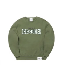 DOUBLE CHEESEBURGER | Sweat Shirts -College-(スウェット)