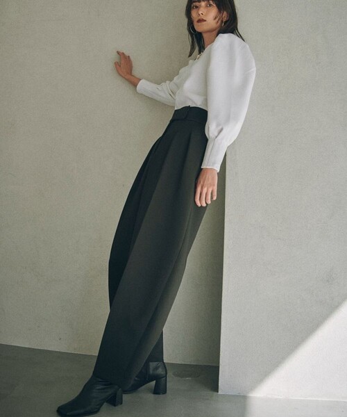 MATURED（マチュアード）の「【MATURED/マチュアード】マトンスリーブトップス（Tシャツ/カットソー・レディース・ブラック/ホワイト・FREE）」の21枚目の写真