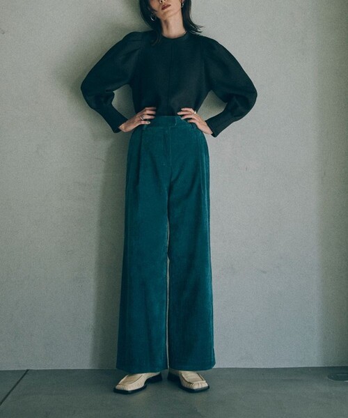 MATURED（マチュアード）の「【MATURED/マチュアード】マトンスリーブトップス（Tシャツ/カットソー・レディース・ブラック/ホワイト・FREE）」の10枚目の写真