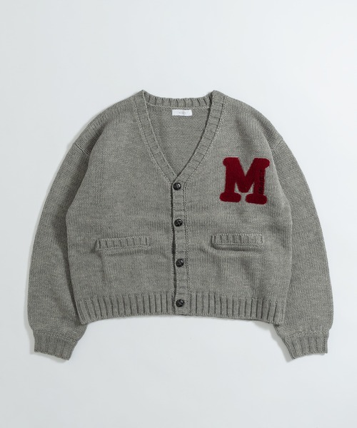 MUHET（ミュエータ）の「レタードカーディガン（カーディガン/ボレロ・レディース・ブラック/グレー/ライトベージュ・SMALL/MEDIUM/X-LARGE）」の22枚目の写真