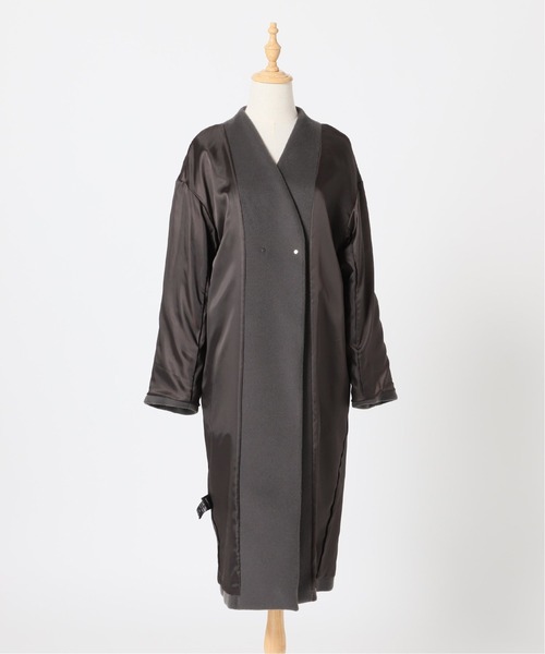 IENA MANTECO ノーカラーコート　ウールコート　イエナ　マンテコ IENA イエナ】《追加》MANTECO ノーカラーコート[品番