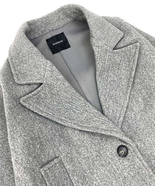 Avvenente(アベネンテ)の「【Avvenente】ロングチェスターコート(チェスターコート・レディース・グレー/ブラック/ダークグリーン・FREE)」の14枚目の写真