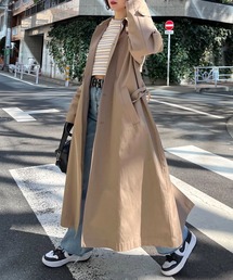 PBLIM | PAGEBOYLIM/スタンドステンカラーコート(ステンカラーコート)