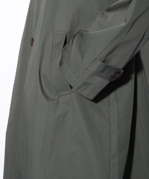 PBLIM（ページボーイリム）の「PAGEBOYLIM/スタンドステンカラーコート（ステンカラーコート・レディース・ベージュ/オリーブ・MEDIUM/LARGE）」の19枚目の写真