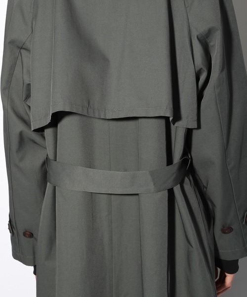 PBLIM（ページボーイリム）の「PAGEBOYLIM/スタンドステンカラーコート（ステンカラーコート・レディース・ベージュ/オリーブ・MEDIUM/LARGE）」の9枚目の写真