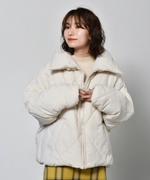 RETRO GIRL | ダイヤキルトブルゾン(ブルゾン)