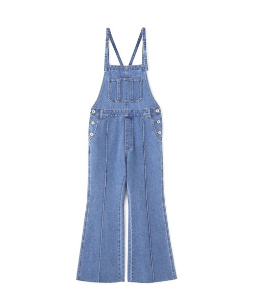 FREE'S MART（フリーズマート）の「◆フレアデニムサロペット（サロペット/オーバーオール・レディース・ホワイト系その他/ブラック系その他/ブルー・MEDIUM/SMALL）」の12枚目の写真