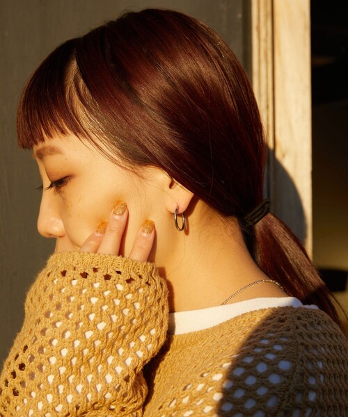 FREAK'S STORE（フリークスストア）の「【WEB限定】シンプルフープピアス（ピアス（両耳用）・レディース・シルバー/ゴールド・ONE SIZE）」の13枚目の写真