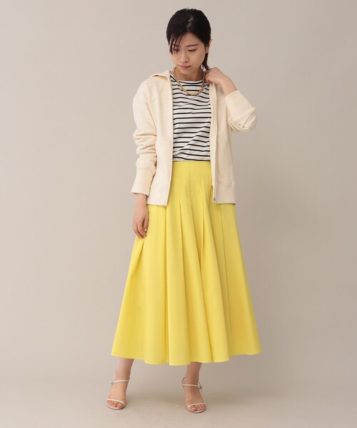 UNTITLED（アンタイトル）の「◇プリムコットン裏毛パーカー【洗える