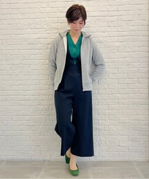 UNTITLED（アンタイトル）の「◇プリムコットン裏毛パーカー【洗える