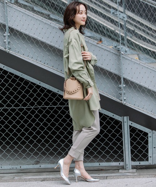 Munich（ミューニック）の「WEB限定　フェイクレザー2wayミニバッグ（ショルダーバッグ・レディース・ホワイト/ベージュ/ブラック/バイオレット・FREE）」の21枚目の写真