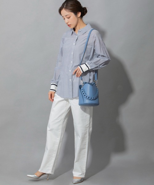 Munich（ミューニック）の「WEB限定　フェイクレザー2wayミニバッグ（ショルダーバッグ・レディース・ホワイト/ベージュ/ブラック/バイオレット・FREE）」の14枚目の写真