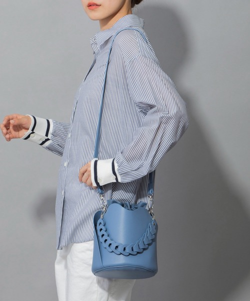 Munich（ミューニック）の「WEB限定　フェイクレザー2wayミニバッグ（ショルダーバッグ・レディース・ホワイト/ベージュ/ブラック/バイオレット・FREE）」の15枚目の写真