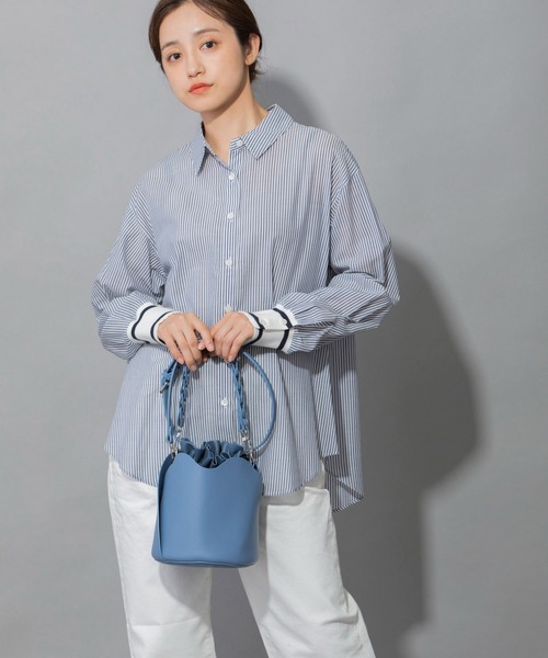 Munich（ミューニック）の「WEB限定　フェイクレザー2wayミニバッグ（ショルダーバッグ・レディース・ホワイト/ベージュ/ブラック/バイオレット・FREE）」の17枚目の写真