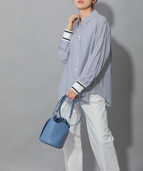 Munich（ミューニック）の「WEB限定　フェイクレザー2wayミニバッグ（ショルダーバッグ・レディース・ホワイト/ベージュ/ブラック/バイオレット・FREE）」の19枚目の写真