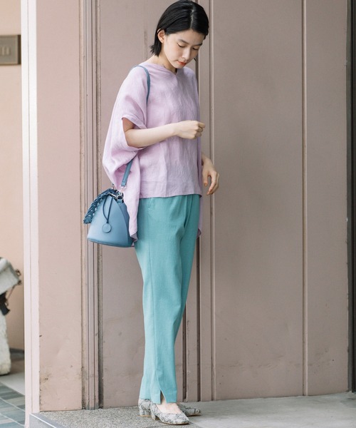 Munich（ミューニック）の「WEB限定　フェイクレザー2wayミニバッグ（ショルダーバッグ・レディース・ホワイト/ベージュ/ブラック/バイオレット・FREE）」の6枚目の写真