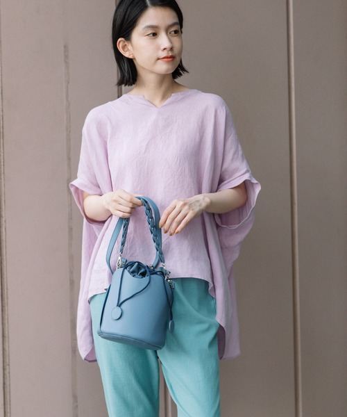 Munich（ミューニック）の「WEB限定　フェイクレザー2wayミニバッグ（ショルダーバッグ・レディース・ホワイト/ベージュ/ブラック/バイオレット・FREE）」の12枚目の写真