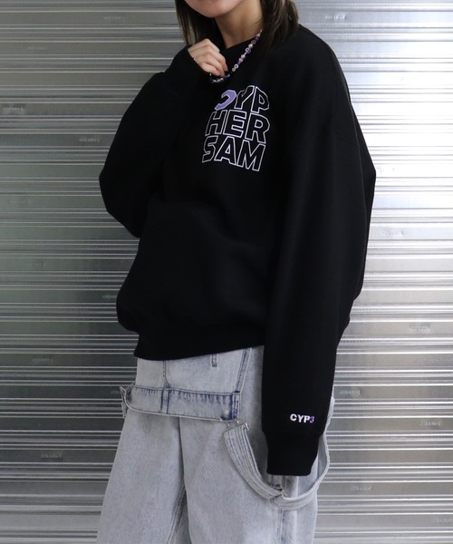 【60】CYPHER3/サイファーサム Duality <C> Logo Sweat