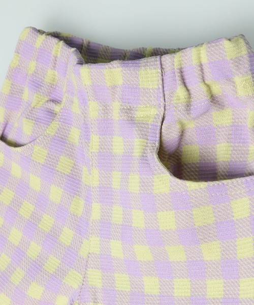 LB CLUB(エルビークラブ)の「スパンフライス長パンツ(その他パンツ・キッズ・イエロー/ホワイト・110/90/120/100/130/80)」の4枚目の写真