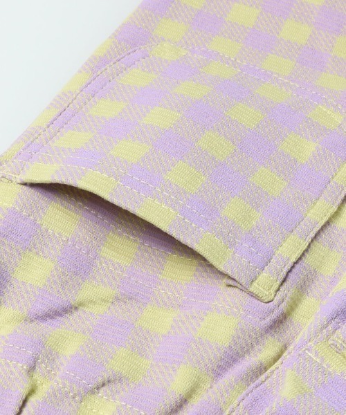 LB CLUB(エルビークラブ)の「スパンフライス長パンツ(その他パンツ・キッズ・イエロー/ホワイト・110/90/120/100/130/80)」の5枚目の写真