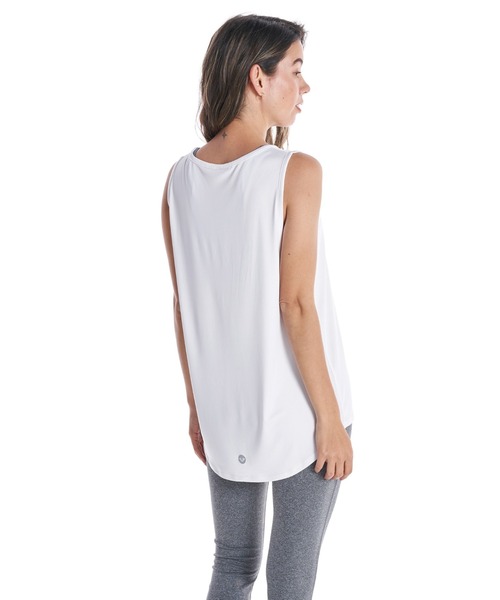 ROXY(ロキシー)の「GET IN SHAPE/ロキシータンクトップ(タンクトップ・レディース・ホワイト/ブラック/グリーン・SMALL/MEDIUM/LARGE)」の4枚目の写真
