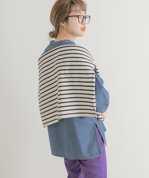 ITEMS URBANRESEARCH(アイテムズ アーバンリサーチ)の「ルーズデニムシャツ(シャツ/ブラウス・レディース・ライトブルー/ブルー/ブルー系その他・FREE)」の19枚目の写真