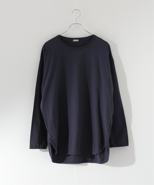 JOURNAL STANDARD relume（ジャーナルスタンダード　レリューム）の「レイヤードロングスリーブTシャツ（Tシャツ/カットソー・メンズ・ホワイト/グレー/ベージュ/ネイビー/グリーン・SMALL/MEDIUM/LARGE）」の5枚目の写真