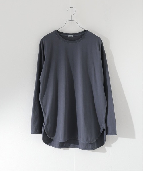 JOURNAL STANDARD relume（ジャーナルスタンダード　レリューム）の「レイヤードロングスリーブTシャツ（Tシャツ/カットソー・メンズ・ホワイト/グレー/ベージュ/ネイビー/グリーン・SMALL/MEDIUM/LARGE）」の3枚目の写真