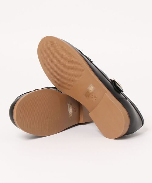 STILMODA（スティルモーダ）の「(STILMODA)<TV掲載>Tストラップ付シューズ（その他シューズ・レディース・ホワイト/ブラック・39/36/37/38）」の3枚目の写真