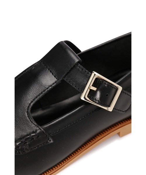 STILMODA（スティルモーダ）の「(STILMODA)<TV掲載>Tストラップ付シューズ（その他シューズ・レディース・ホワイト/ブラック・39/36/37/38）」の9枚目の写真