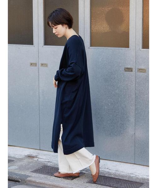 AMERICAN HOLIC（アメリカンホリック）の「ニュアンスニットカーディガン（カーディガン/ボレロ・レディース・グレー/ネイビー・M/L）」の7枚目の写真