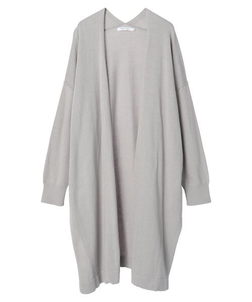 AMERICAN HOLIC（アメリカンホリック）の「ニュアンスニットカーディガン（カーディガン/ボレロ・レディース・グレー/ネイビー・M/L）」の12枚目の写真