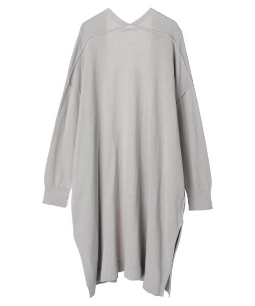 AMERICAN HOLIC（アメリカンホリック）の「ニュアンスニットカーディガン（カーディガン/ボレロ・レディース・グレー/ネイビー・M/L）」の13枚目の写真