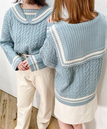 PairPair | セーラーカラーニット(ニット/セーター)