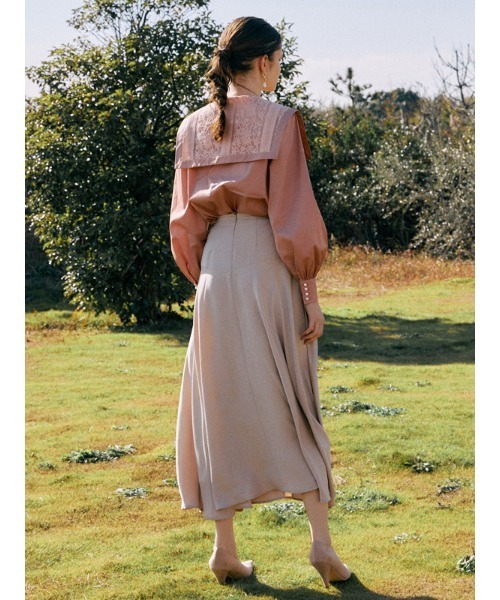 EIMY ISTOIRE（エイミーイストワール）の「ニュアンスサテンフレアー