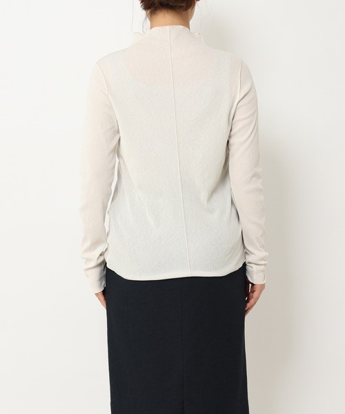 RIVE DROITE（リヴドロワ）の「ドライテレコカットソー（Tシャツ/カットソー・レディース・アイボリー/ブラック/ライトベージュ・FREE）」の13枚目の写真