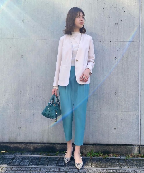 RIVE DROITE（リヴドロワ）の「ドライテレコカットソー（Tシャツ/カットソー・レディース・アイボリー/ブラック/ライトベージュ・FREE）」の21枚目の写真