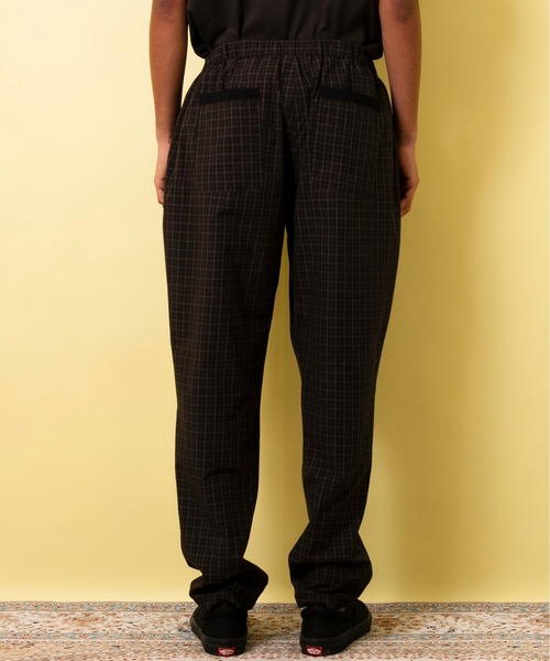 FACTOTUM(ファクトタム)の「【FACTOTUM】コンフォートミニチェックパジャマワイドパンツ(その他パンツ・メンズ・ダークグレー/グリーン・48/46/44)」の9枚目の写真