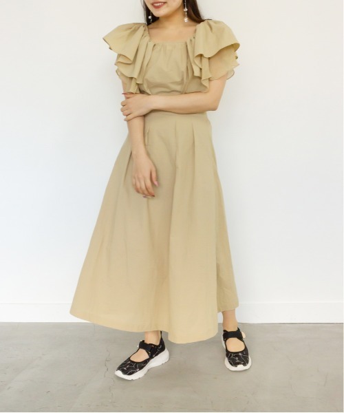 RANDA(ランダ)の「ストレスフリー/刺繍デザインスニーカー(スニーカー・レディース・ブラック/グリーン/クリーム・M/LL/L/S)」の21枚目の写真