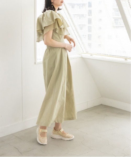 RANDA(ランダ)の「ストレスフリー/刺繍デザインスニーカー(スニーカー・レディース・ブラック/グリーン/クリーム・M/LL/L/S)」の22枚目の写真