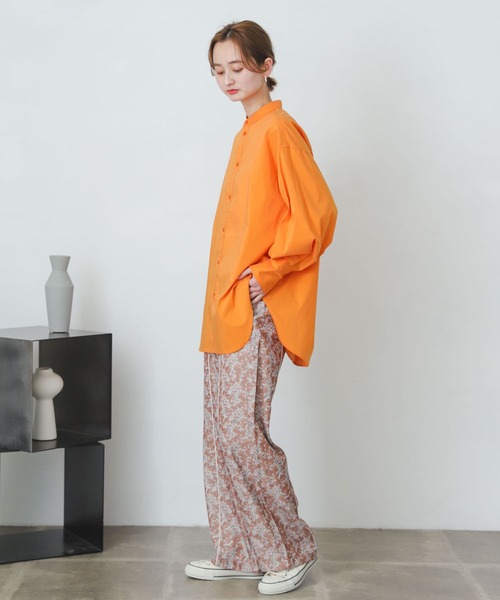 SENSE OF PLACE by URBAN RESEARCH（センスオブプレイスバイアーバンリサーチ）の「アートフラワーパイピングパンツ（その他パンツ・レディース・イエロー系その他/ブラック系その他・SMALL/MEDIUM）」の12枚目の写真