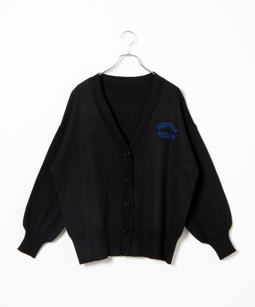 WEGO(ウィゴー)の「WEGO/BIGシルエットロゴカーデ(カーディガン/ボレロ・レディース・ブラック/その他1・FREE)」の21枚目の写真