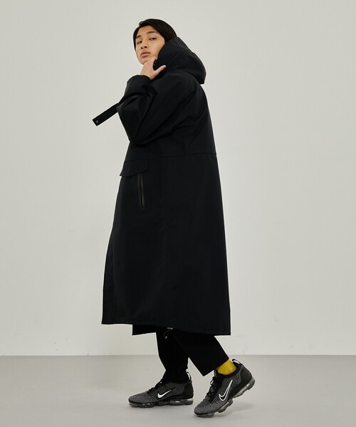 CITY TOKYO（シティトウキョウ）の「TOKYO TEX 2WAYコート〈防水・透湿〉（マウンテンパーカー・メンズ・ブラック/オフホワイト・FREE）」の18枚目の写真