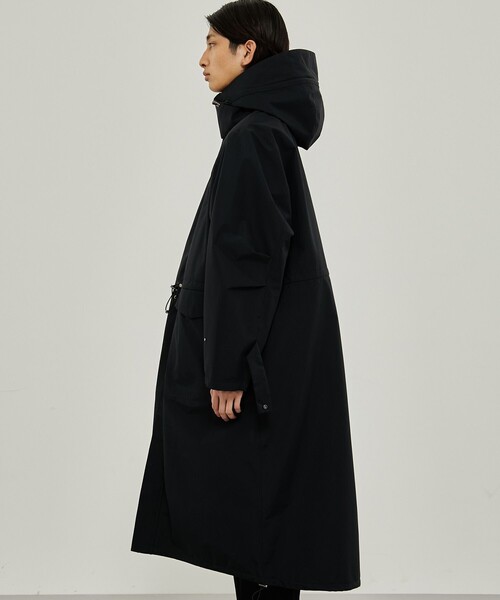 CITY TOKYO（シティトウキョウ）の「TOKYO TEX 2WAYコート〈防水・透湿〉（マウンテンパーカー・メンズ・ブラック/オフホワイト・FREE）」の21枚目の写真