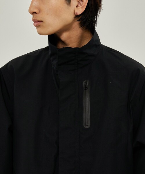 CITY TOKYO（シティトウキョウ）の「TOKYO TEX 2WAYコート〈防水・透湿〉（マウンテンパーカー・メンズ・ブラック/オフホワイト・FREE）」の22枚目の写真