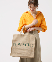 MAISON BENGAL | 【MAISON BENGAL/マイソンベンガル 】別注 ジュートトートバッグ(CITY)(トートバッグ)