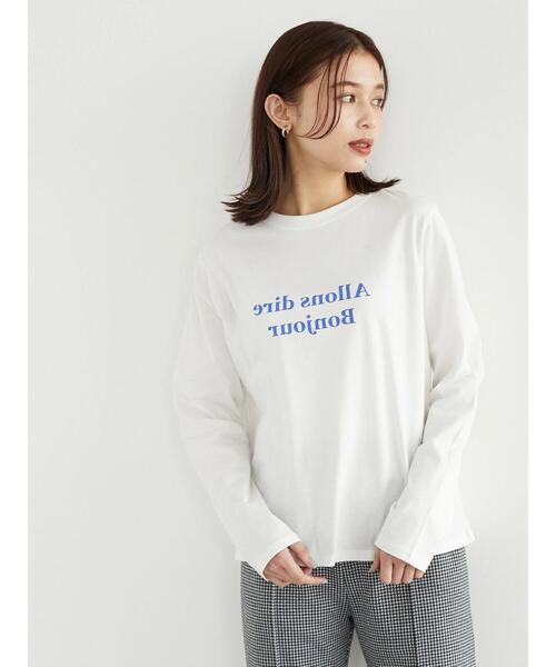 Green　Parks（グリーンパークス）の「コンパクトロゴTEE（Tシャツ/カットソー・レディース・B/A・FREE）」の5枚目の写真